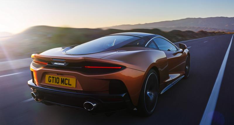 McLaren GT : luxe, vitesse, praticité - 620 ch, 0 à 100 km/h en 3.2 sec et 326 km/h en pointe, la McLaren GT file à l’anglaise.