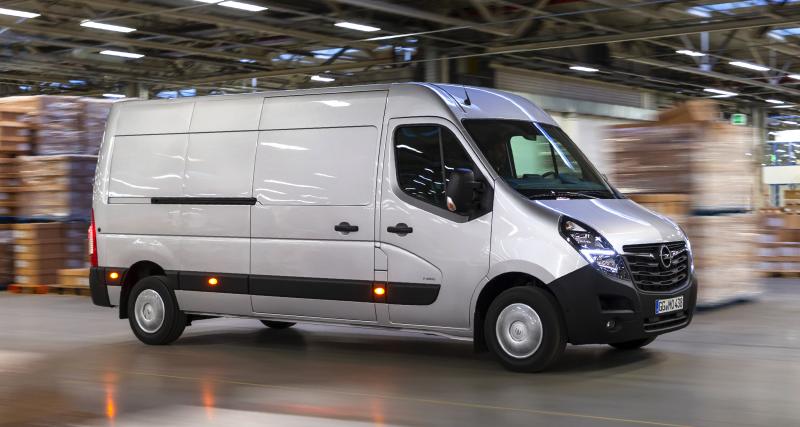 Opel Movano : l’utilitaire au service des pros - … Et d’équipements de série