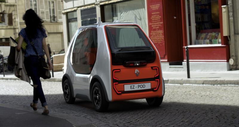 Renault EZ-POD : le Twizy en mode autonome - Renault EZ-POD