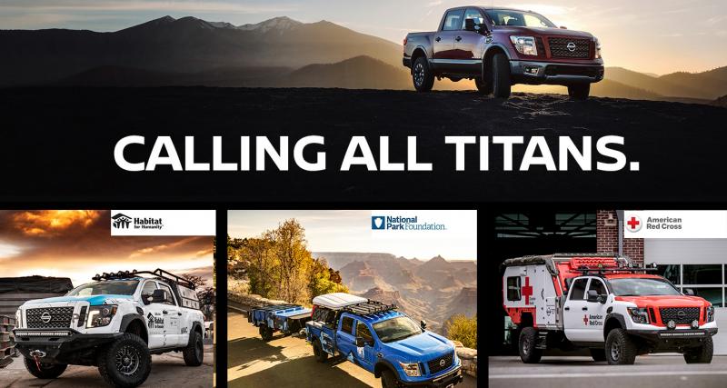 Nissan Ultimate Parks Titan : un nippon à l’américaine - Appel à tous les Titans