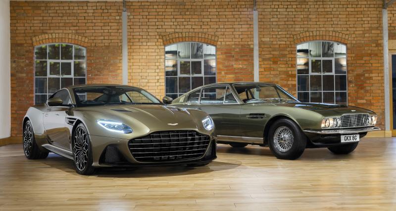 Hommage à James Bond : une Aston Martin DBS Superleggera en série limitée - Inspiration
