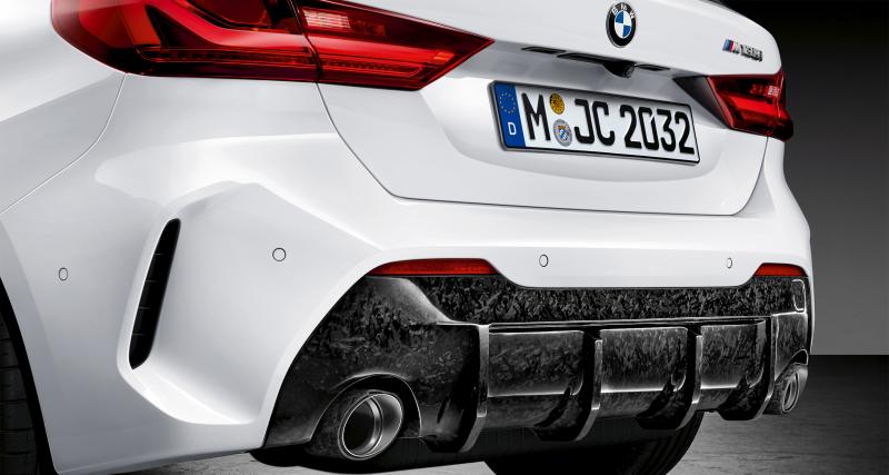 Nouvelle BMW série 1 : les pièces détachées M Performance sont disponibles - Options extérieures