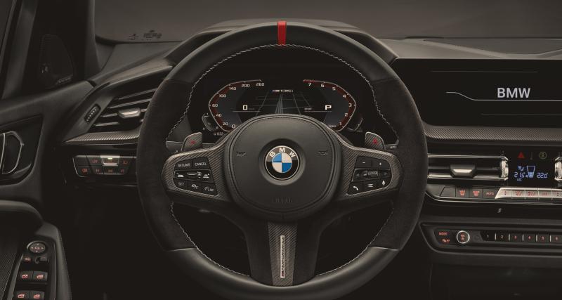Nouvelle BMW série 1 : les pièces détachées M Performance sont disponibles - Dans l’habitacle