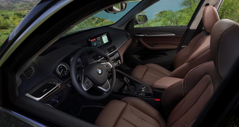 BMW X1 2019 : repoudrage de principe - Le restylage du BMW X1 restylé suit de près le renouvellement de la compacte Série 1.
