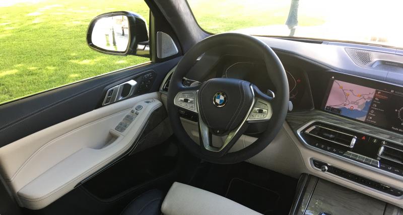 Essai du BMW X7 : une calandre et beaucoup d’espace - Pour qui