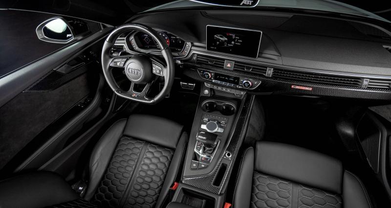 ABT RS5-R Sportback : le coupé 4 portes bavarois en 3 points - Encore du carbone dedans