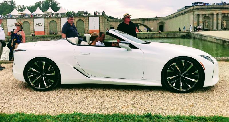  - Concours d’élégance de Chantilly : nos photos de la Lexus LC Cabriolet Concept