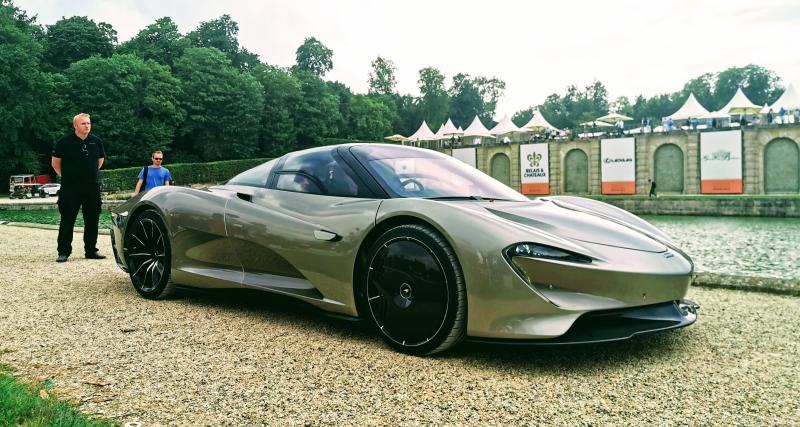  - Concours d’élégance de Chantilly : nos photos de la McLaren Speedtail