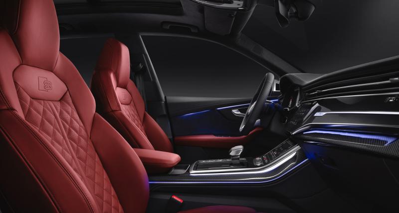 Nouvel Audi SQ8 : le SUV coupé passe à la salle de sport - Design futuriste et habitacle au cordo
