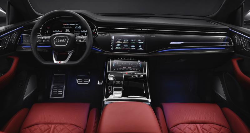 Nouvel Audi SQ8 : le SUV coupé passe à la salle de sport - Technologie de navette spatiale