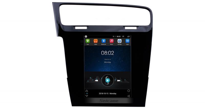  - Seicane dévoile une tablette multimédia Android façon Tesla pour la Golf 7