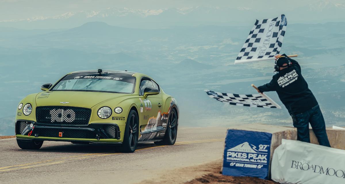 Pikes Peak 2019 : le record de la Bentley Continental GT en vidéo onboard