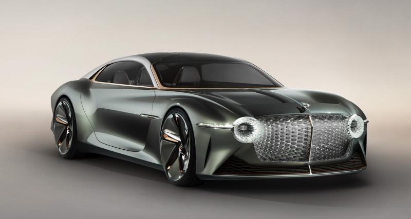 Bentley EXP 100 GT : le “B” ailé s’envole vers le futur - Design futuriste