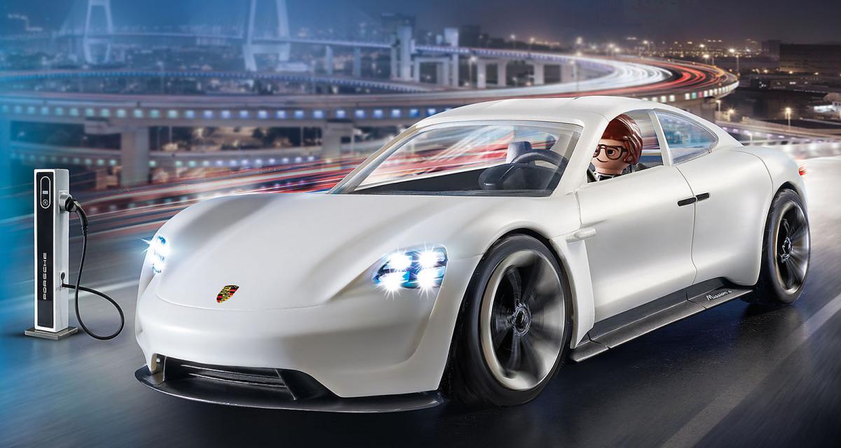 Playmobil passe aussi à l’électrique avec la Porsche Mission E