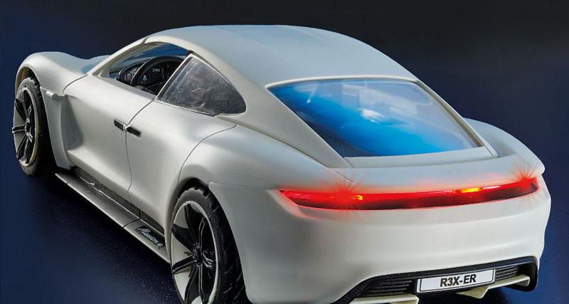 Playmobil passe aussi à l’électrique avec la Porsche Mission E - La Mission E est prête pour l’aventure