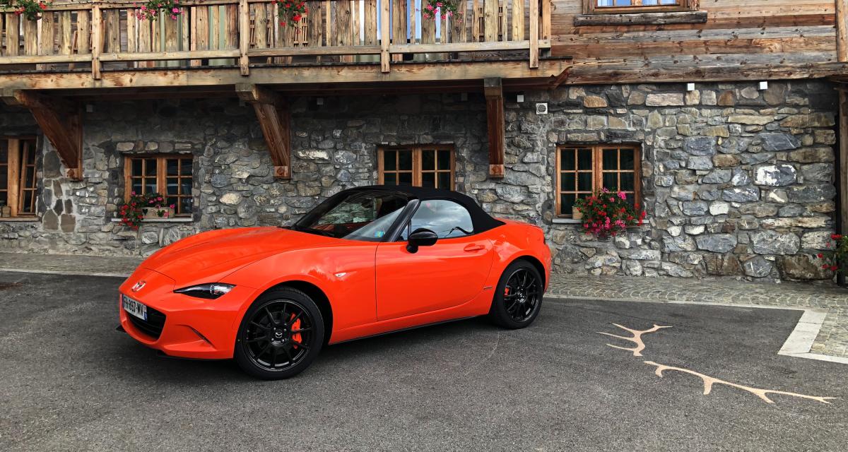 Essai de la Mazda MX-5 30ème anniversaire : orange pressée