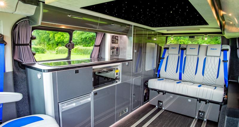 Ford Transit Custom : un camping-car personnalisé par QVM - ...et luxueux