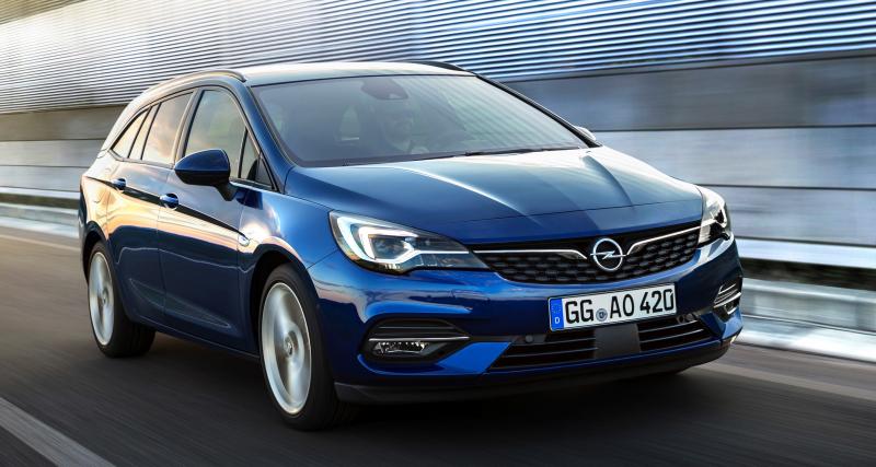 Opel Astra et Opel Astra Sports Tourer : les finitions et les prix - Offre moteur et tarifs