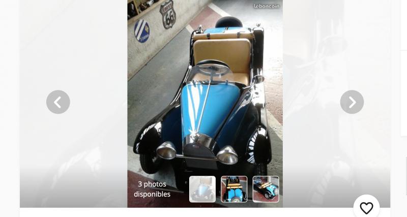  - Une Bugatti Type 55 Junior à 10.000 € sur leboncoin !