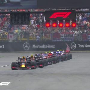 Grand Prix d’Allemagne 2019 - Le départ sous la pluie du GP d'Allemagne en vidéo