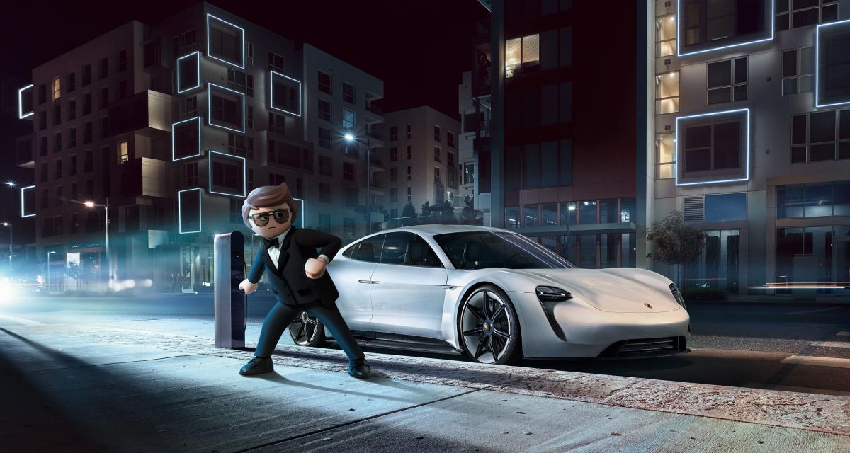 Porsche Mission E : star du nouveau film Playmobil