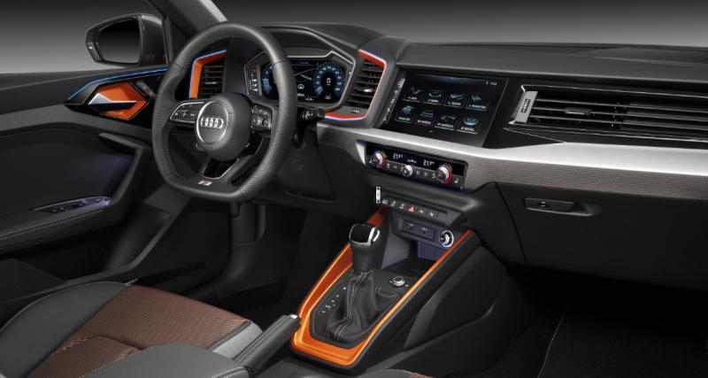 L’Audi A1 Citycarver en trois points - A l’intérieur