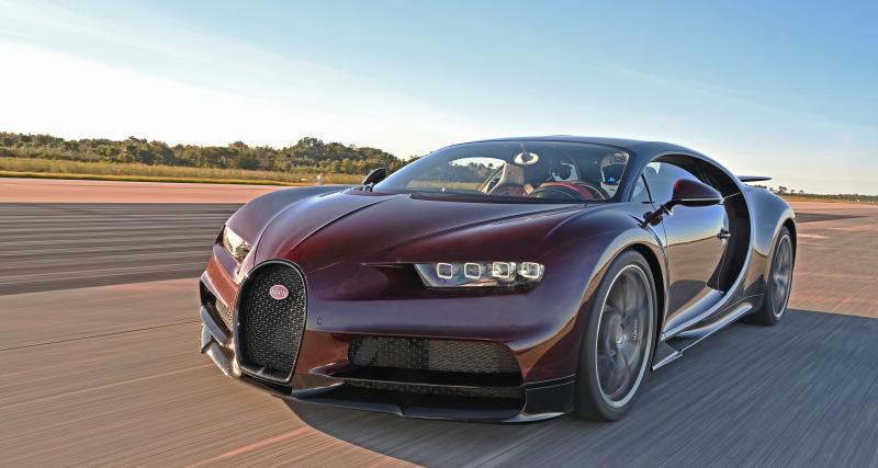 Bugatti Chiron : les 500 à l’heure, pas sans les fournisseurs - Vitesse et sécurité