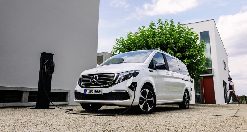 Salon de Francfort - Mercedes EQV : toutes les infos sur le nouveau van électrique