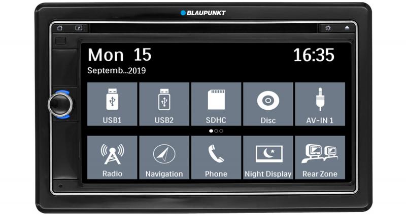  - Blaupunkt commercialisera un nouvel autoradio GPS à la rentrée