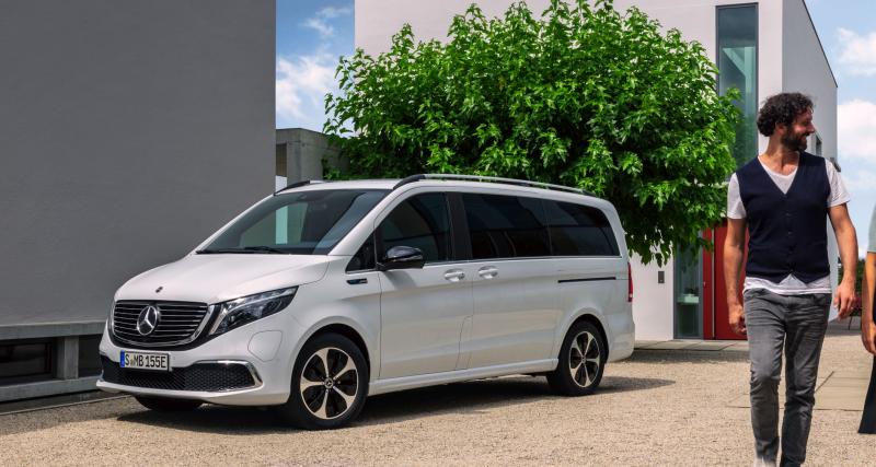 Mercedes EQV : le van 100% électrique en trois points - L’esthétique