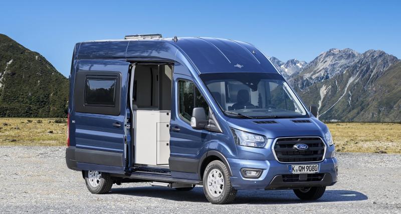  - Camping-car Ford Big Nugget : le concept de la pépite à l'ovale bleu 