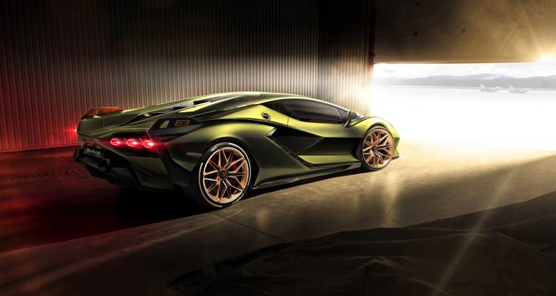 Lamborghini Sián : la plus puissante des Lamborghini est une hybride - Des perfs et du style