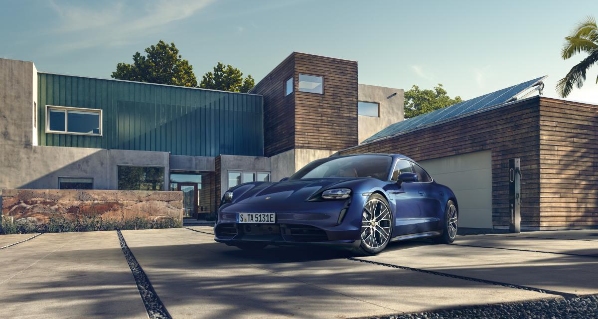 Porsche Taycan (officiel) : toutes les photos de la sportive 4 portes électrique