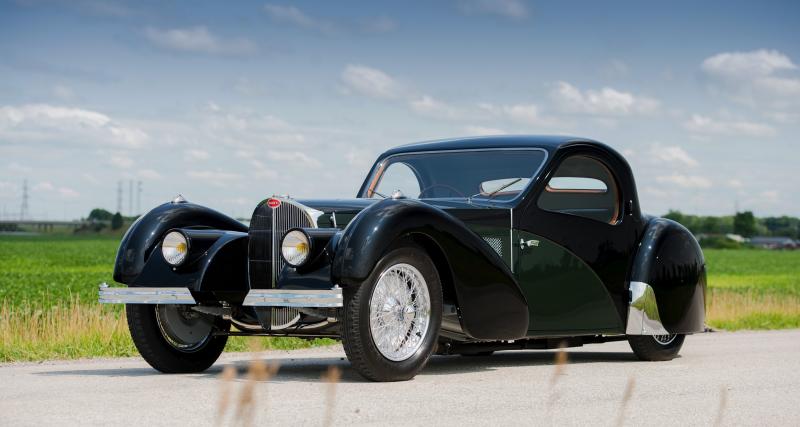 RM Sotheby’s : Porsche, Ferrari, Bugatti… six modèles d’exception en vente privée - Bugatti type 57SC Atalante
