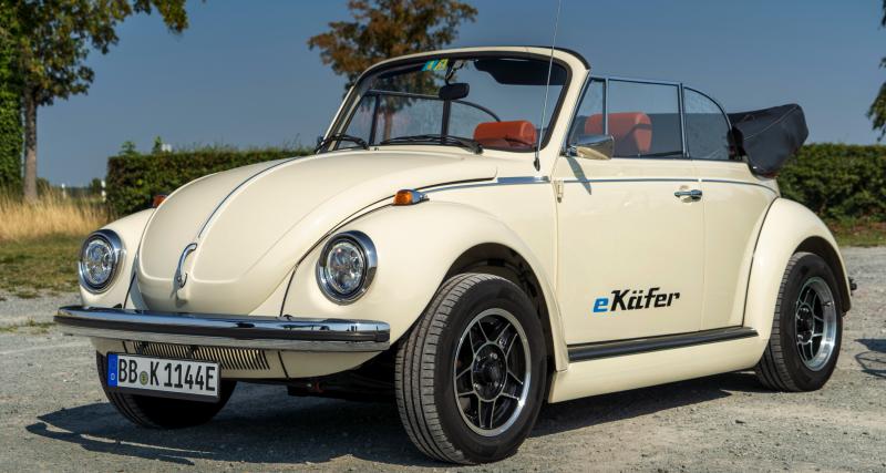Salon de Francfort - Volkswagen e-Beetle : un cabriolet néo-rétro 100% électrique