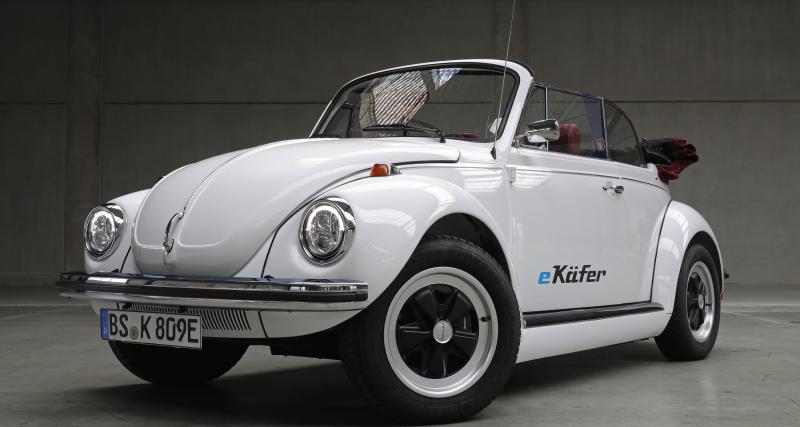 Volkswagen e-Beetle : un cabriolet néo-rétro 100% électrique - 200 km d’autonomie