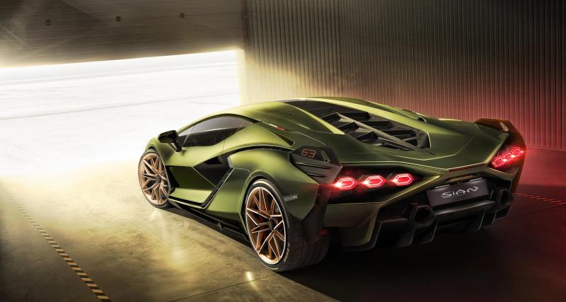 Lamborghini Sián : la supercar hybride en 4 points - Le look