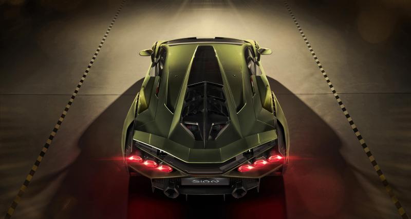 Lamborghini Sián : la supercar hybride en 4 points - Les perfs