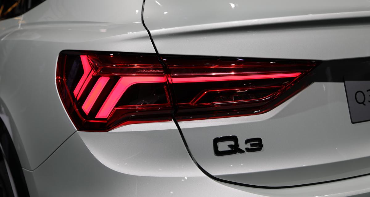 Audi Q3 Sportback : nos photos au salon de Francfort 2019