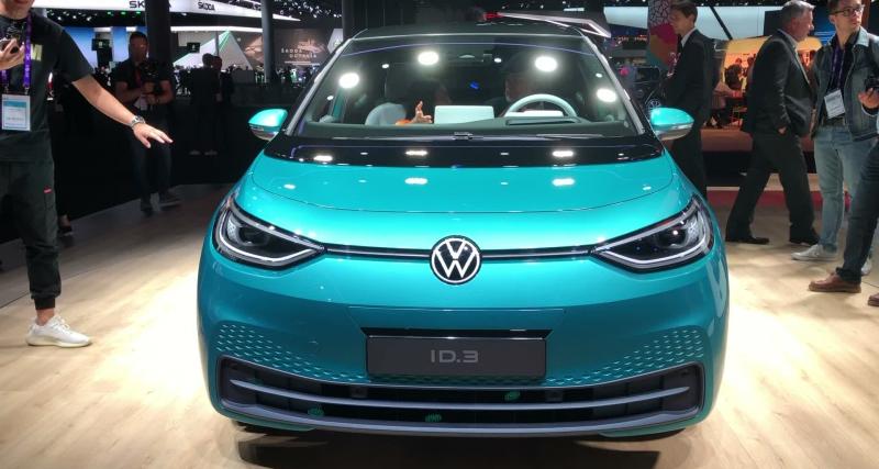 Salon de Francfort 2019 - Volkswagen ID.3 : la première compacte électrique de VW sous tous les angles