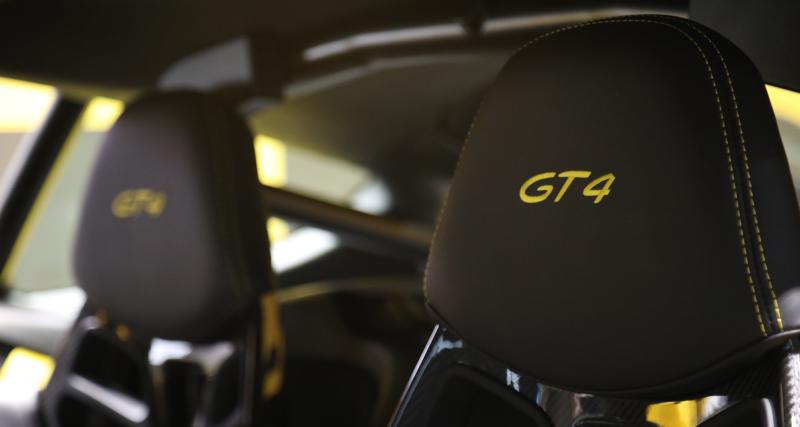 Porsche 718 Cayman GT4 : nos photos de la sportive allemande au Salon de Francfort - Les points à retenir
