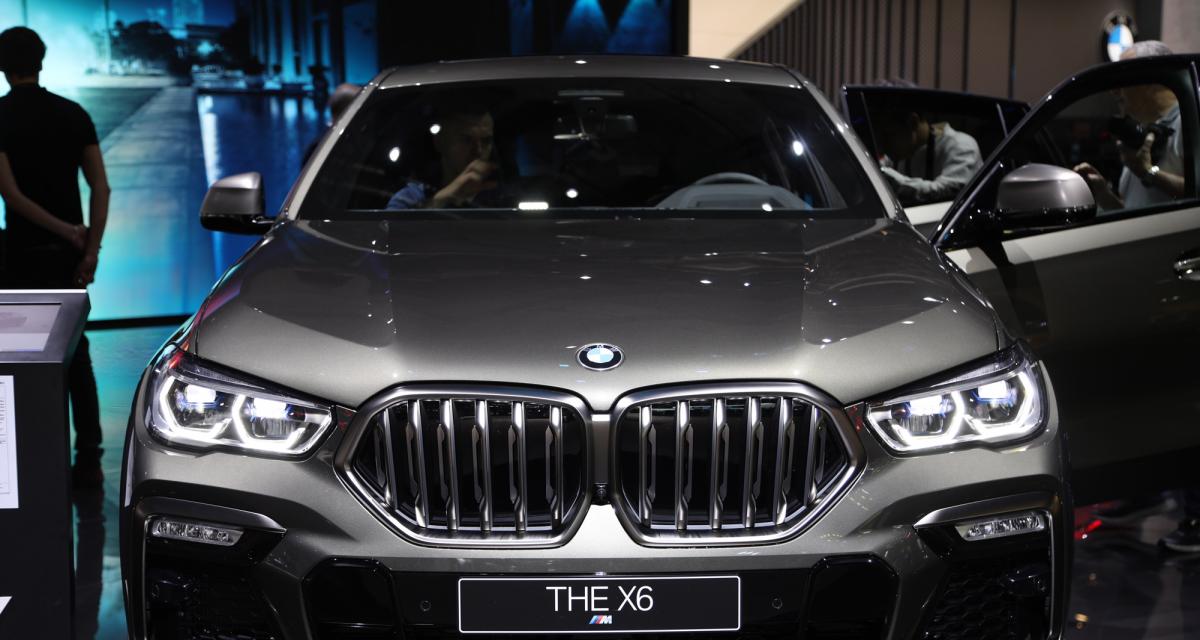 Nouveau BMW X6 : nos photos du SUV Coupé au Salon de Francfort