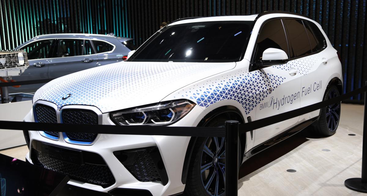 BMW i Hydrogen NEXT : nos photos du X5 hydrogène au Salon de Francfort