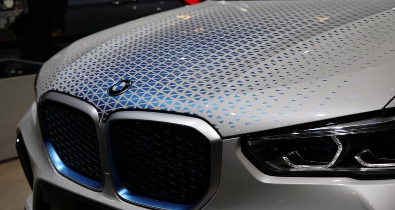 BMW i Hydrogen NEXT : nos photos du X5 hydrogène au Salon de Francfort - Le modèle du salon