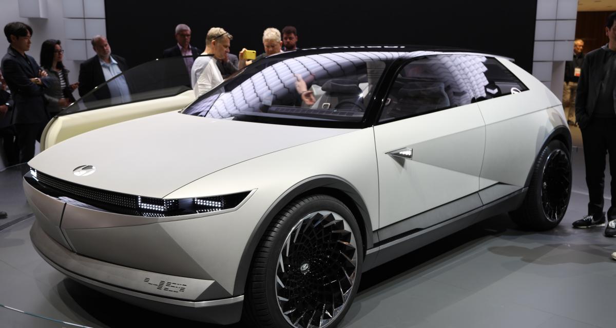 Hyundai 45 EV Concept : nos photos du concept au salon de Francfort 2019