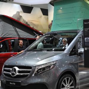 Salon de Francfort 2019 - Camping-car Mercedes Marco Polo ArtVenture : le van premium pour un road-trip au long cours