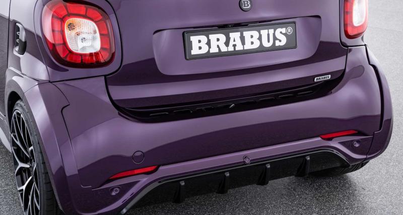 Brabus Ultimate E : une Smart électrique boostée par le préparateur - Couleur “Royal Purple”