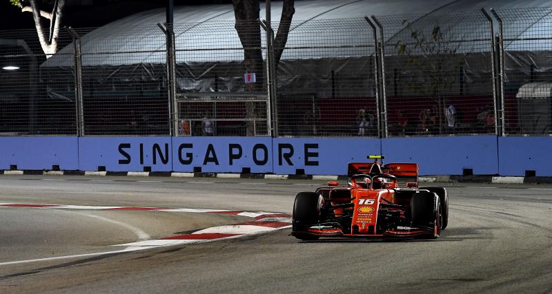  - Grand Prix de Singapour de F1 : Leclerc en pole, la grille de départ