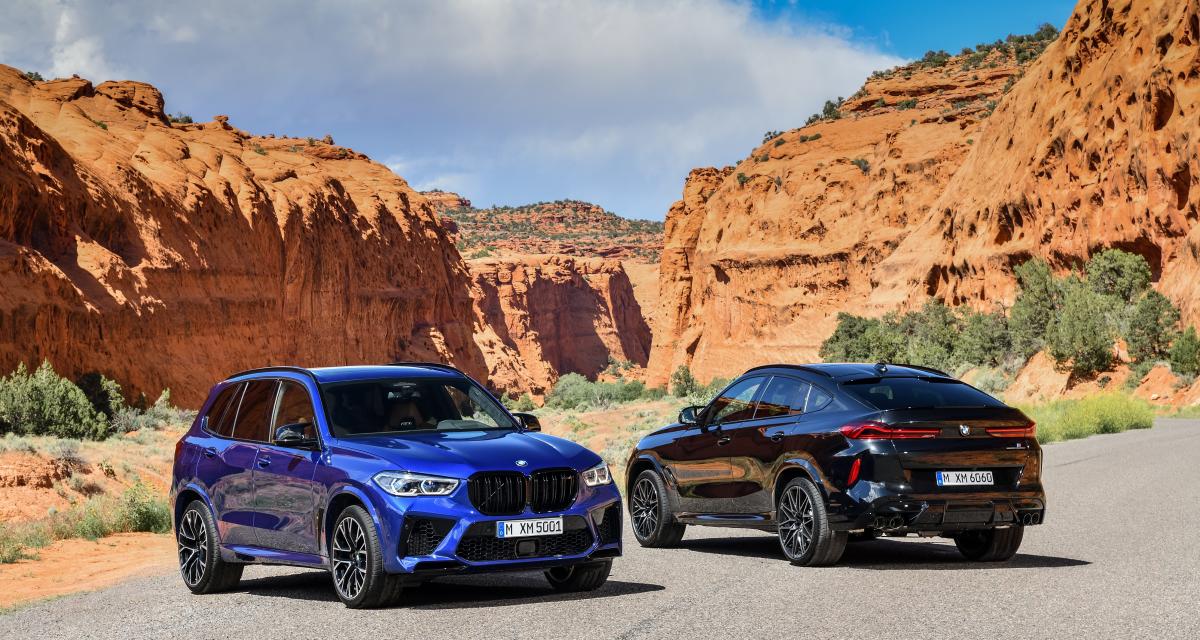 Les nouveaux BMW X5 et X6 M Competition