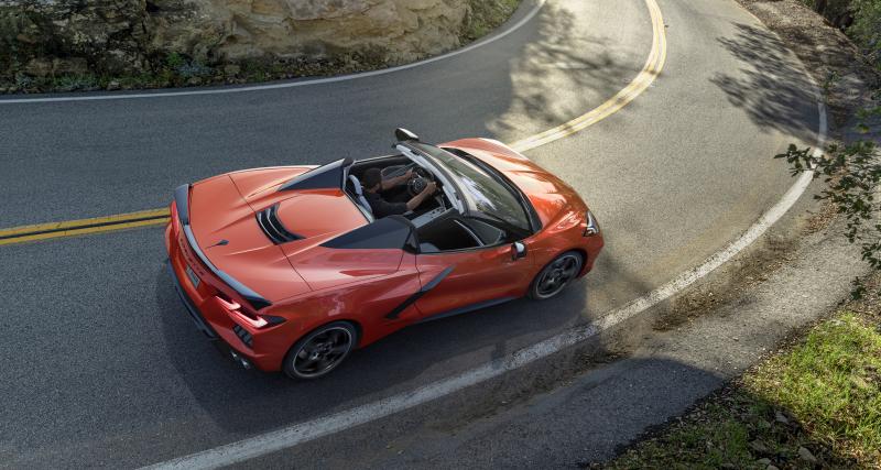 Corvette cabriolet 2020 : le nouveau modèle à toit escamotable - Cheveux au vent